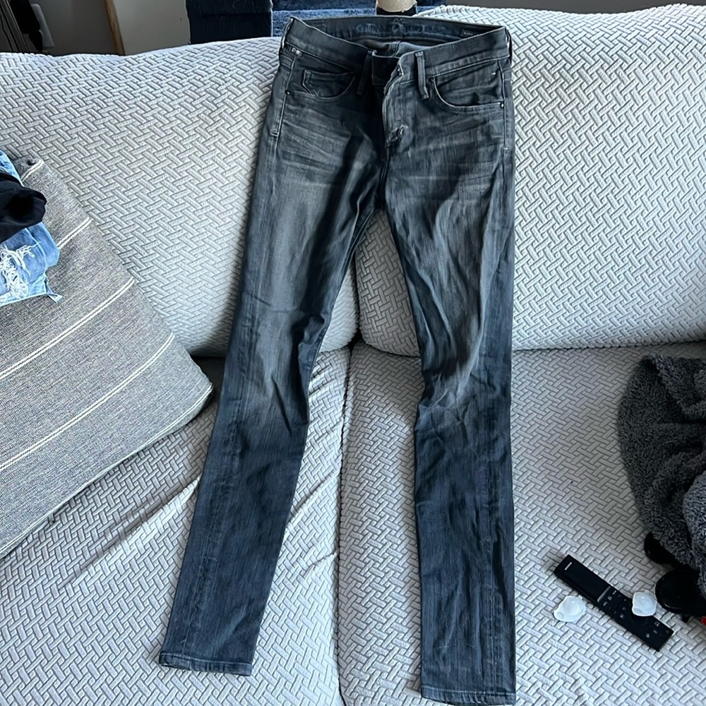 Citizens for humanity low rise skinny leg jeans